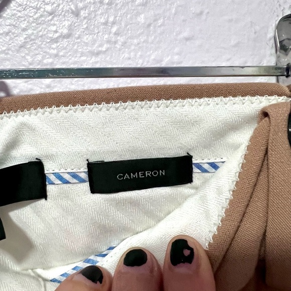 J.Crew cameron Tan Slim-fit full-length Trousers 6 - Picture 9 of 9